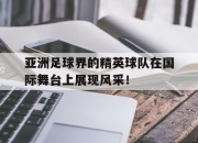 ld sports-亚洲足球界的精英球队在国际舞台上展现风采！